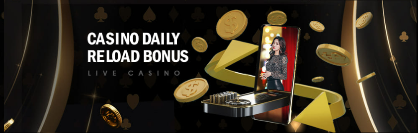 MBet868 casino daily reload bonus
