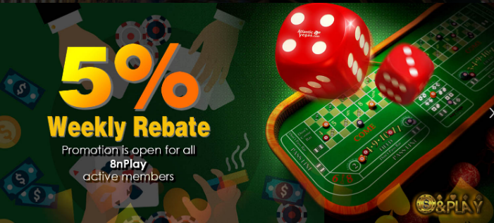 8nplay weekly rebate